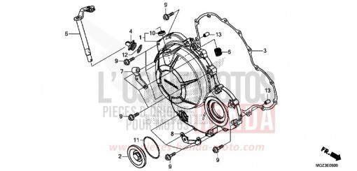 PANNEAU CARTER-MOTEUR D. CBR500RAD de 2013